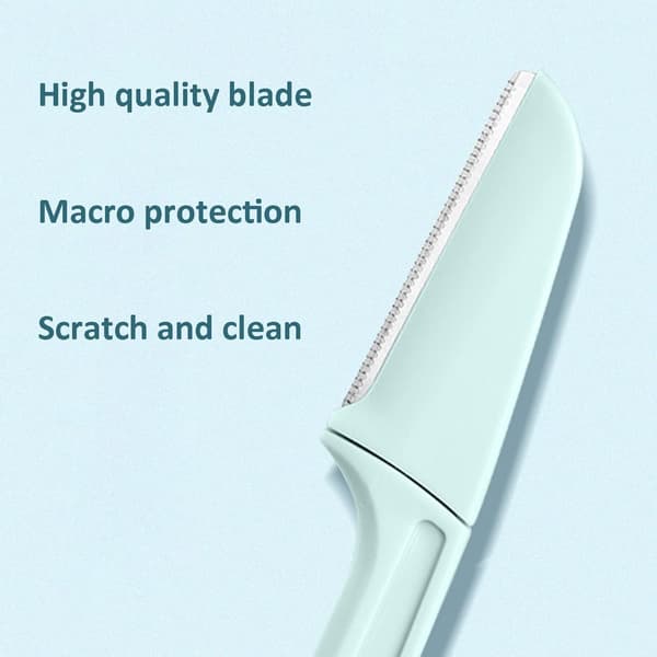 3-pack ögonbrynsrakhyvel Vikbar ögonbrynstrimmer Ansiktshår Bikini Trim