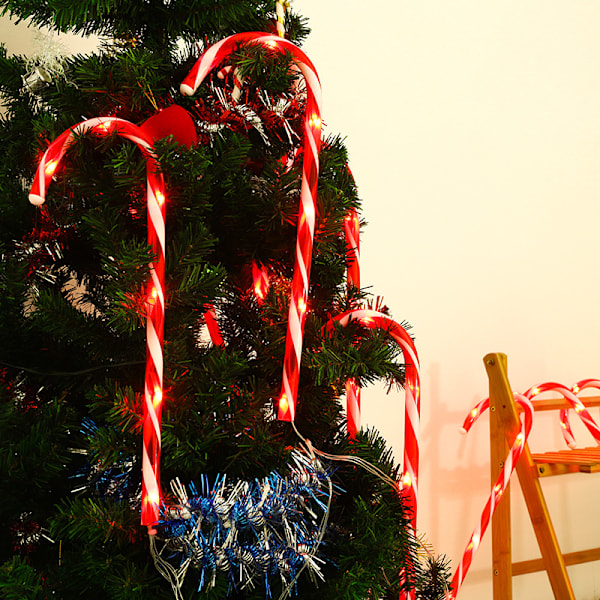 5 stycken julgodislampor, solcellsdrivna stavar, marklampor