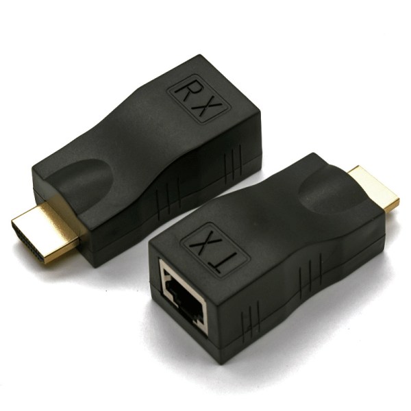 HD HDMI enkelt nettverkskabelforlengelse rj45 til HDMI nettverkssignal