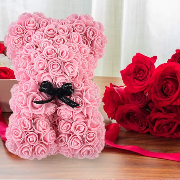Rose Teddy Bear, Blomstrende Bjørneunge, Evig Rose Evig Blomst