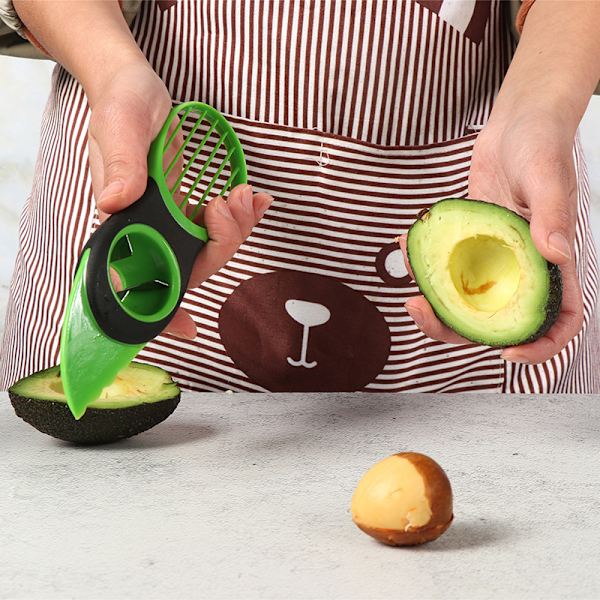 Good Grips 3-i-1 Avocado-skärare - Grön
