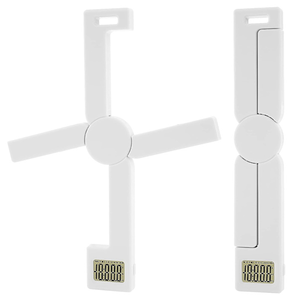2 stycken kompakta vikbara digitala köksvågar, hög precision