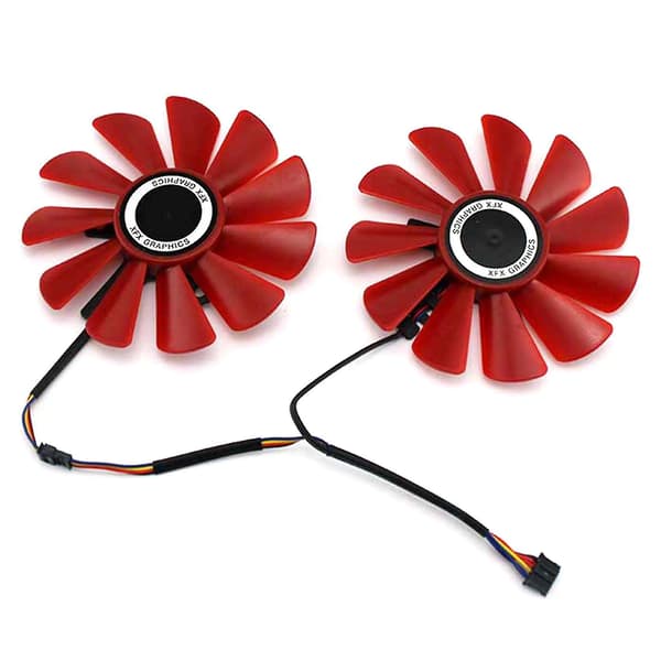 2x 85mm Diameter Rx-570-2048sp Rx-580 Compatible With Rx570 4 DXGHC