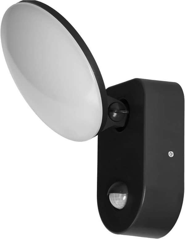 LED Utomhuslampa med Rörelsesensor 110lm IP65 3000K Justerbar