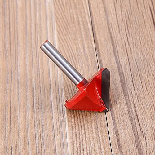 CNC Tungsten Stål Spaltefræser 90 Grader 6mm Skaft 32mm Diameter