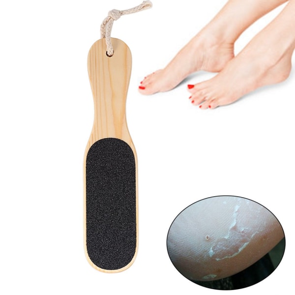 Wooden Tang Board File Pedikyr Foot Grinder Fil Foot Board Dead