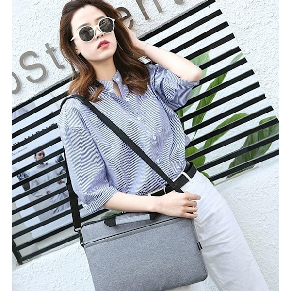 Laptopveske Laptop Tote Skulderveske 15,6 Tommer Dame Laptopveske