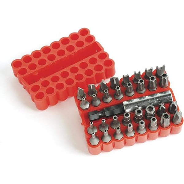 297-33 - Set med 33 skruvbits