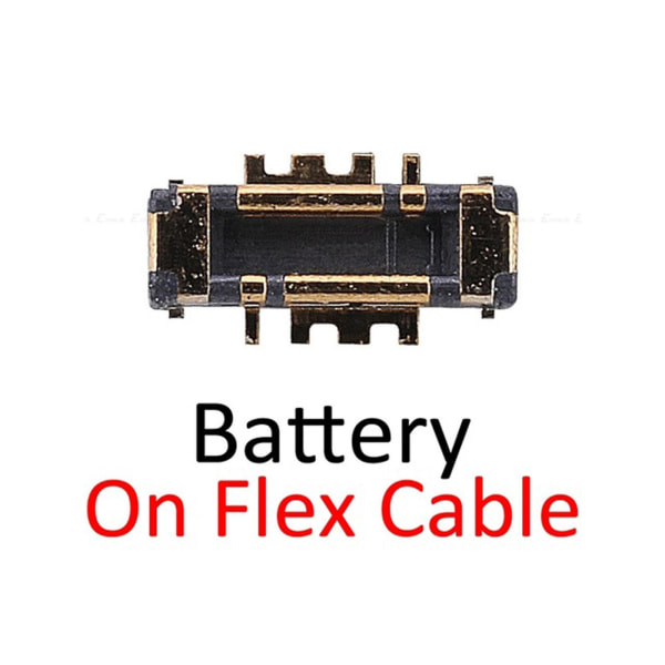 Batteri Fpc Connector On Flex Kabel För Iphone Xs Max DXGHC