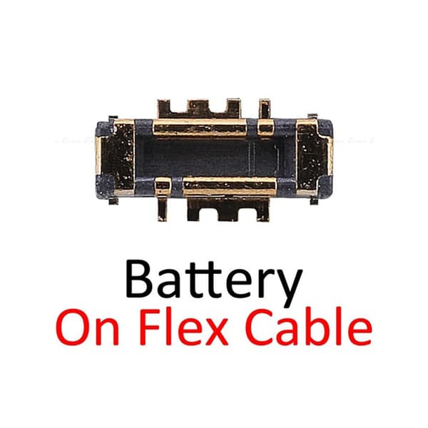 Batteri FPC-kontakt på flexkabel för iPhone XS Max DXGHC