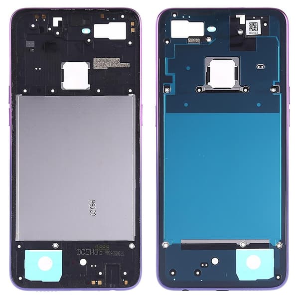 Mellanram Båge Platt För Oppo F9 / A7x DXGHC