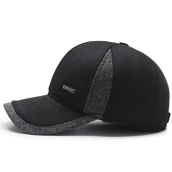 Seniorhat til mænd - Baseballkasket til efterår/vinter