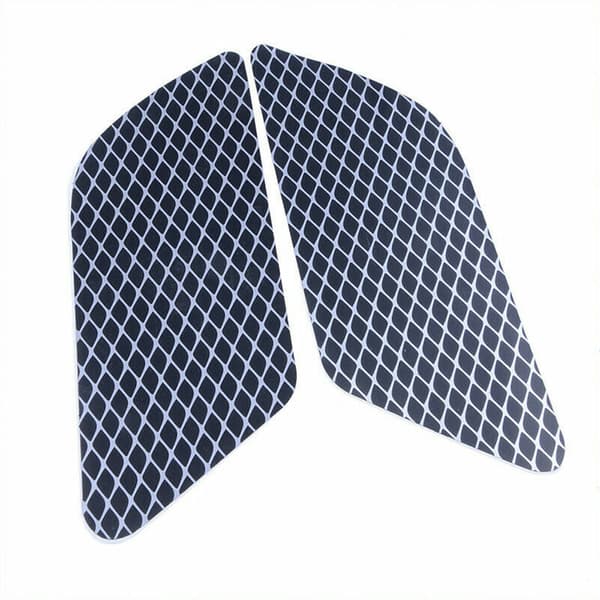 2X Universal Carbonfiber Svart Bil Luftstrøm Fender Side Ventil