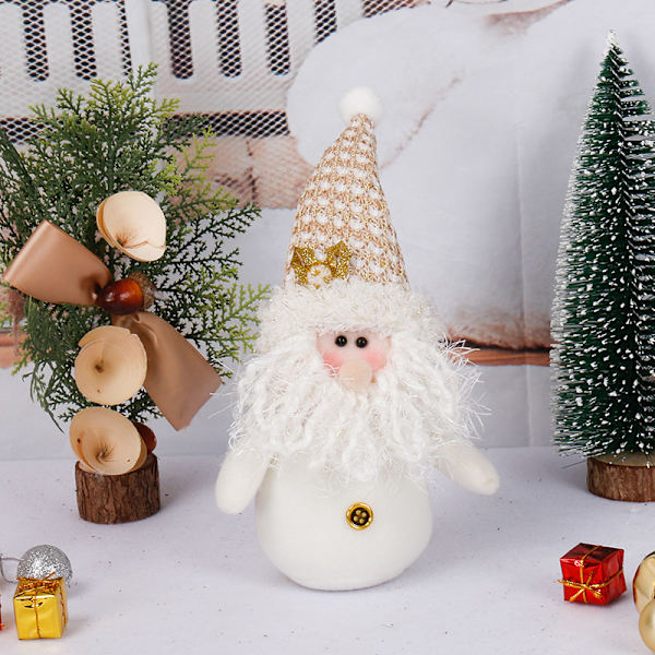 2 st julpynt Tomte snögubbe jultomte docka jul