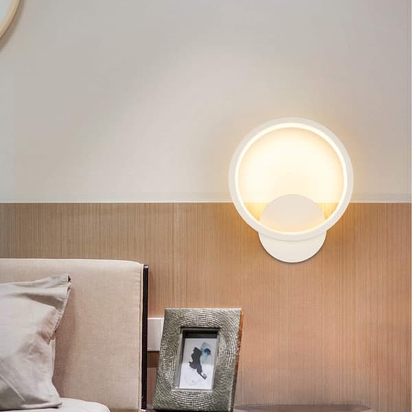 LED-seinävalaisin 12W, Moderni Pyöreä Seinävalaisin Sisätiloihin