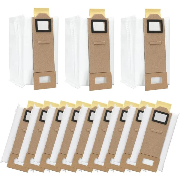 12 pölypussit Roborock S7 S7 Plus S7 Max T7s T7s Plus -imureille, Replace-Xin