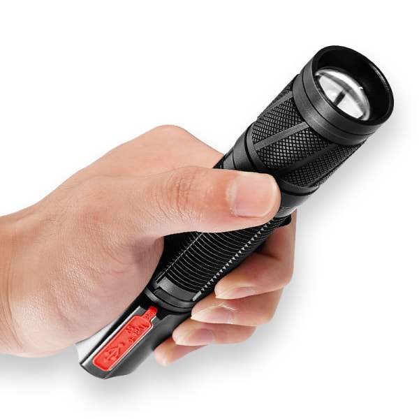 Ny xhp50 stark ljus ficklampa Typ-C laddning zoom anod Dimm