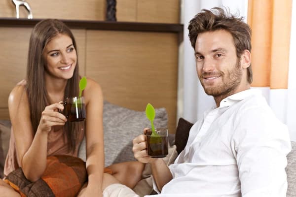 Original Teinfuser med Teboll-Underlag 100% Matkvalitet Silikon