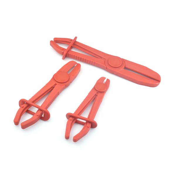 Plasttång för bilrör, 3-pack