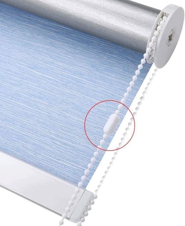10 stk. Plastkjedeforbindelser, Kjedeforbindelser for Persienner