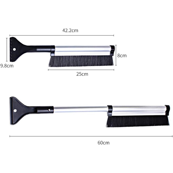 Lumipensseli, Lumikola Teleskooppinen Lumienpoisto Liukumaton Squeegee