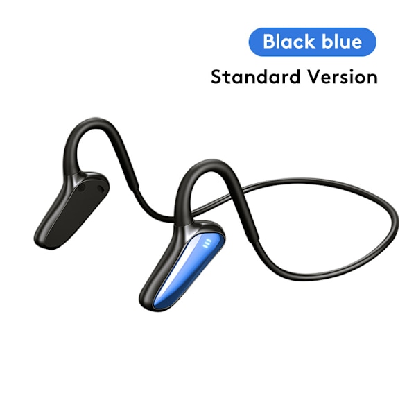 Nya Bluetooth-hörlurar med benledning, osynlig design för huvudet