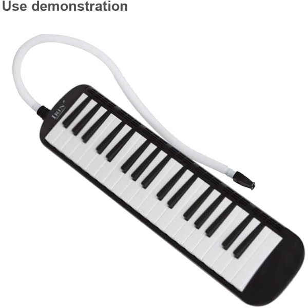 Melodica Pianica plast flexibelt rör med munstycke för början