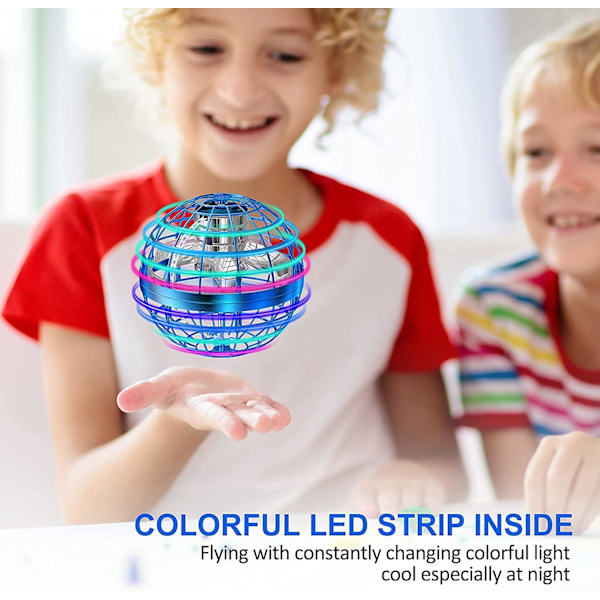 Gyro Magic DIY Flyvende Bold Suspenderet Lysende Dekompression Til