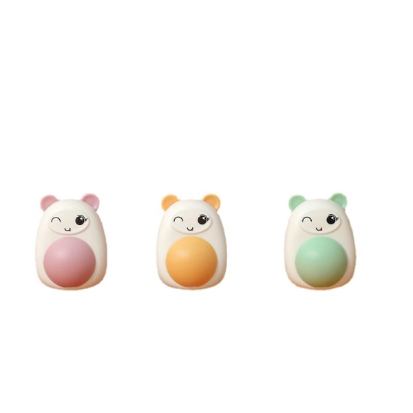 3 pcs pet supplies Bear cartoon cat high spin ball grinding te