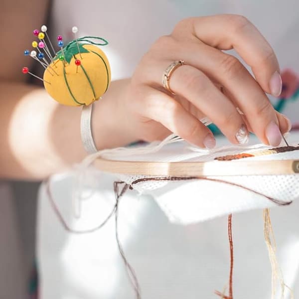 Broderikit, Korsstygn Kit med Instruktioner, 3 Bambu DXGHC