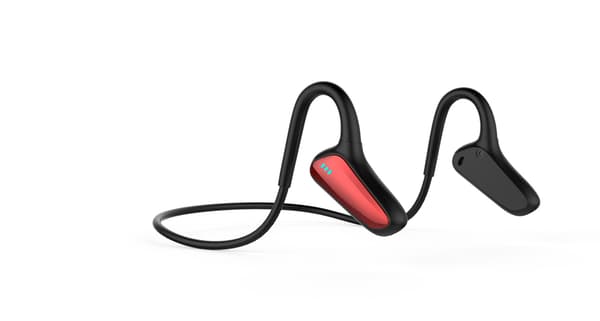 Nye Bluetooth-hodetelefoner med beinledning, usynlig hodebånd