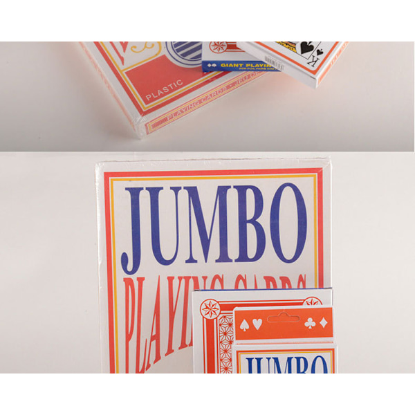 5\"X7\" Jumbo Spelkort Jättelek Poker