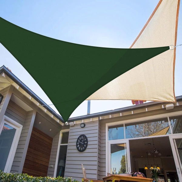 Vejrbestandig Polyester Skygge Sejl UV Beskyttelse Have, Terrasse, Ca