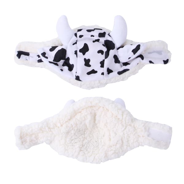 Kæledyrshat Teddy klæder sig ud som ko hat kat hat kat hoveddækning kæledyrs su