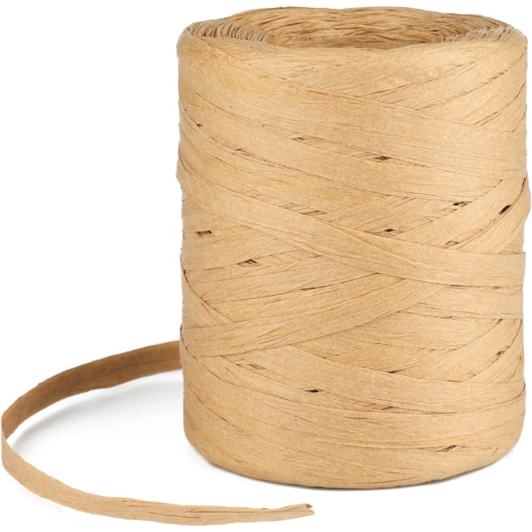 200M Raffia-paperia, 200M Raffia-narua nauhaa jouluun, lahjoihin jne.