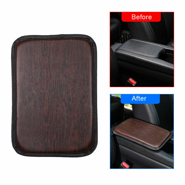 Car Accessories Armrest Pad Cover Center Console Box PU Leather C