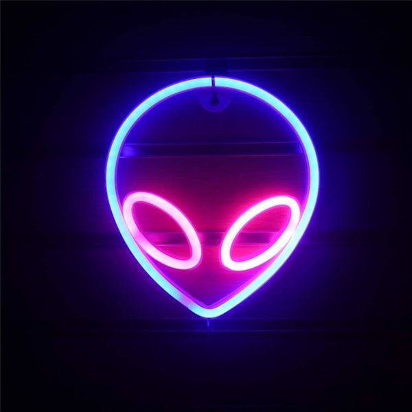 Alien Neonlys, barnegåve, bursdagsfester, jul, spill