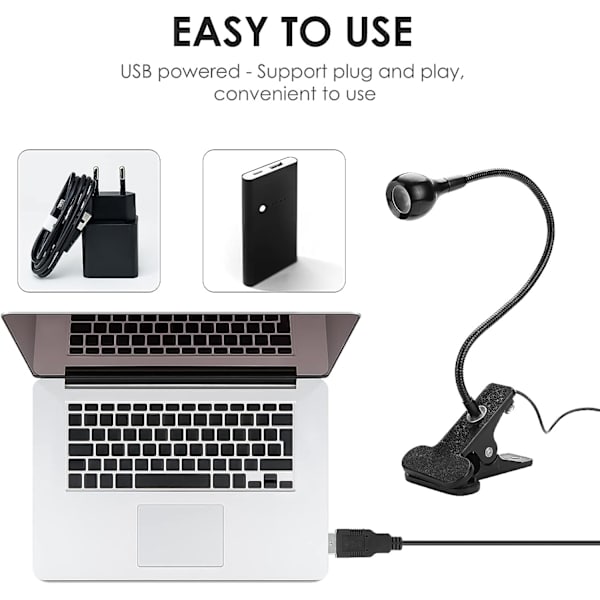 UV-geelilamppu 3W UV LED Violet USB:lla ja klipsikytkimellä matkapuhelimelle