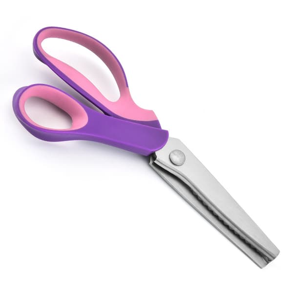 Pinksaks Symaskiner Saks Zigzag Sagtannet Blad Rustfritt