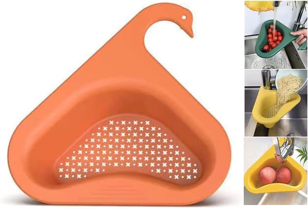 (Orange) Tjock Triangel Sänkhållare, Svanformad Sänksil