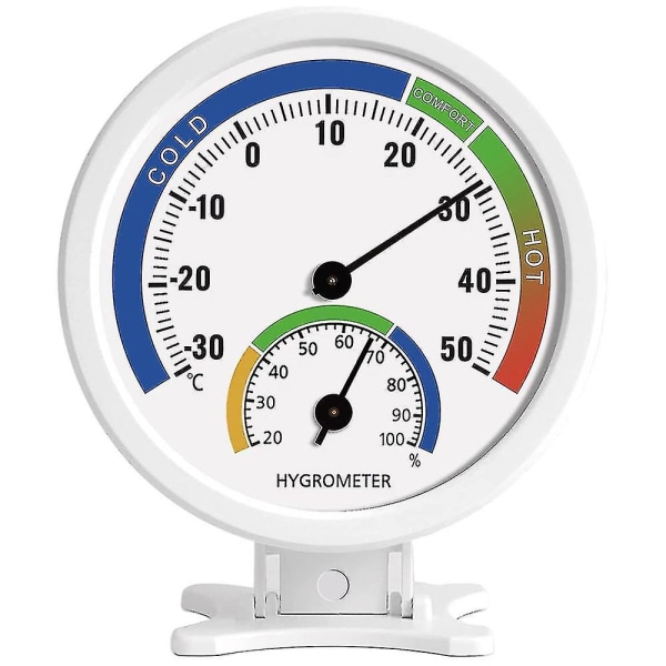 Hygrometer Termometer Inomhus Utomhus Fukttermometer 3i DXGHC