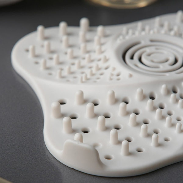 6 st 3 Färger Multifunktionell Diskho Strainer Plug Hårfångare Avlopp C