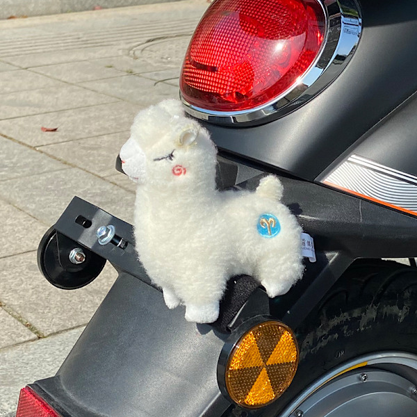 Liten Lejon Elbil Små Prydnader Motorcykeltillbehör C
