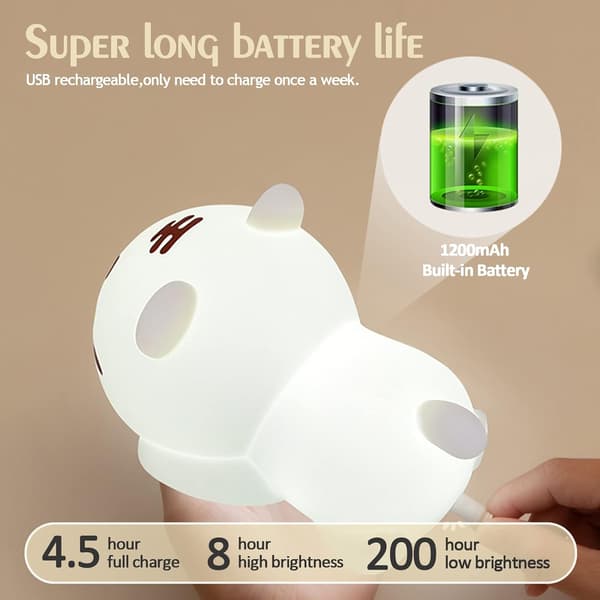 Julegave Tiger Lampe, Tiger Natlampe til skrivebord