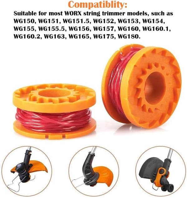 Worx WA0010 Udskiftningsspole til Trimmer