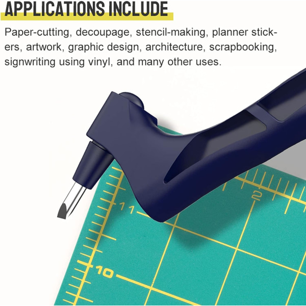 360 graders skärverktyg - Gyro-Cut Craft Cutter Precision Art Kn