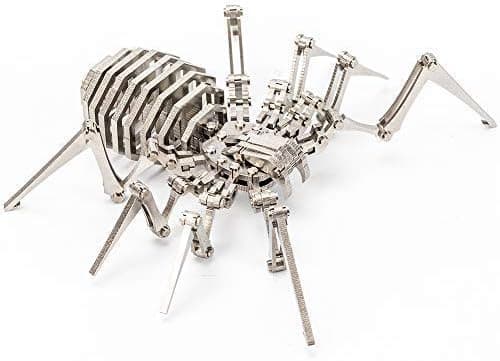 Spider 3D Stål Metal Led Miniature Model Kits Puslespil