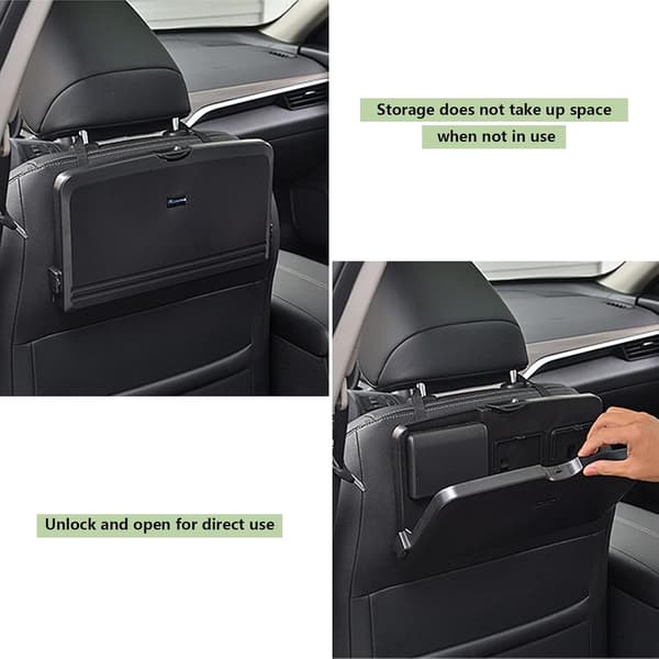 Universal Foldbar Bilbord med Kopholder til Bilsædet, Ca