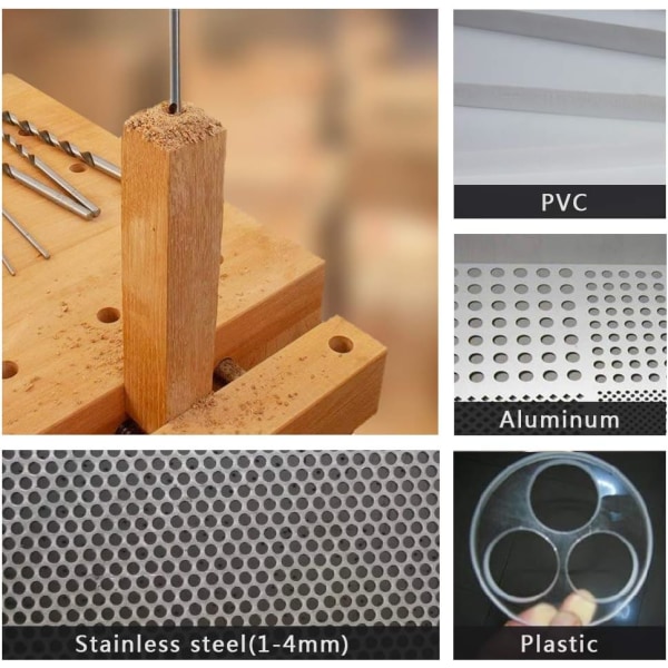 200 mm Ekstra Lange Bor Sæt med diameter på 4 mm, 4,2 mm, 4,5 mm