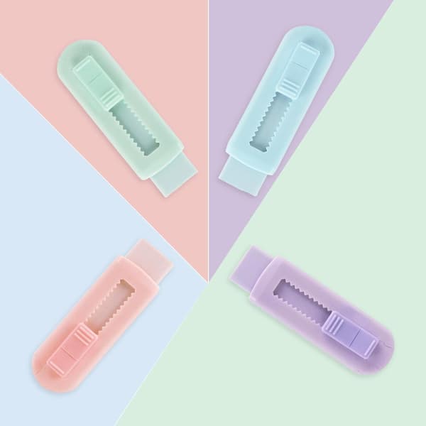 Skyvebare, innfellbare blyantviskere med plastbeskyttelse, Macron S